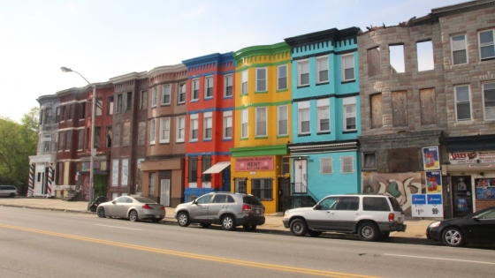 trauma-informed-care-baltimore photo of baltimore row houses
