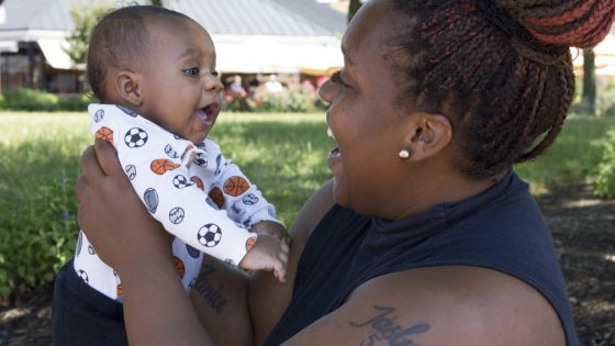 B’more for Healthy Babies Picture of woman and baby